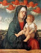 BELLINI, Giovanni Madonna of Red Angels tr oil painting